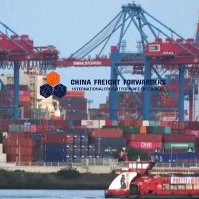 40GP 40HQ Pengangkut Barang Laut Pengiriman Barang Laut Layanan Dari Cina Ke AS